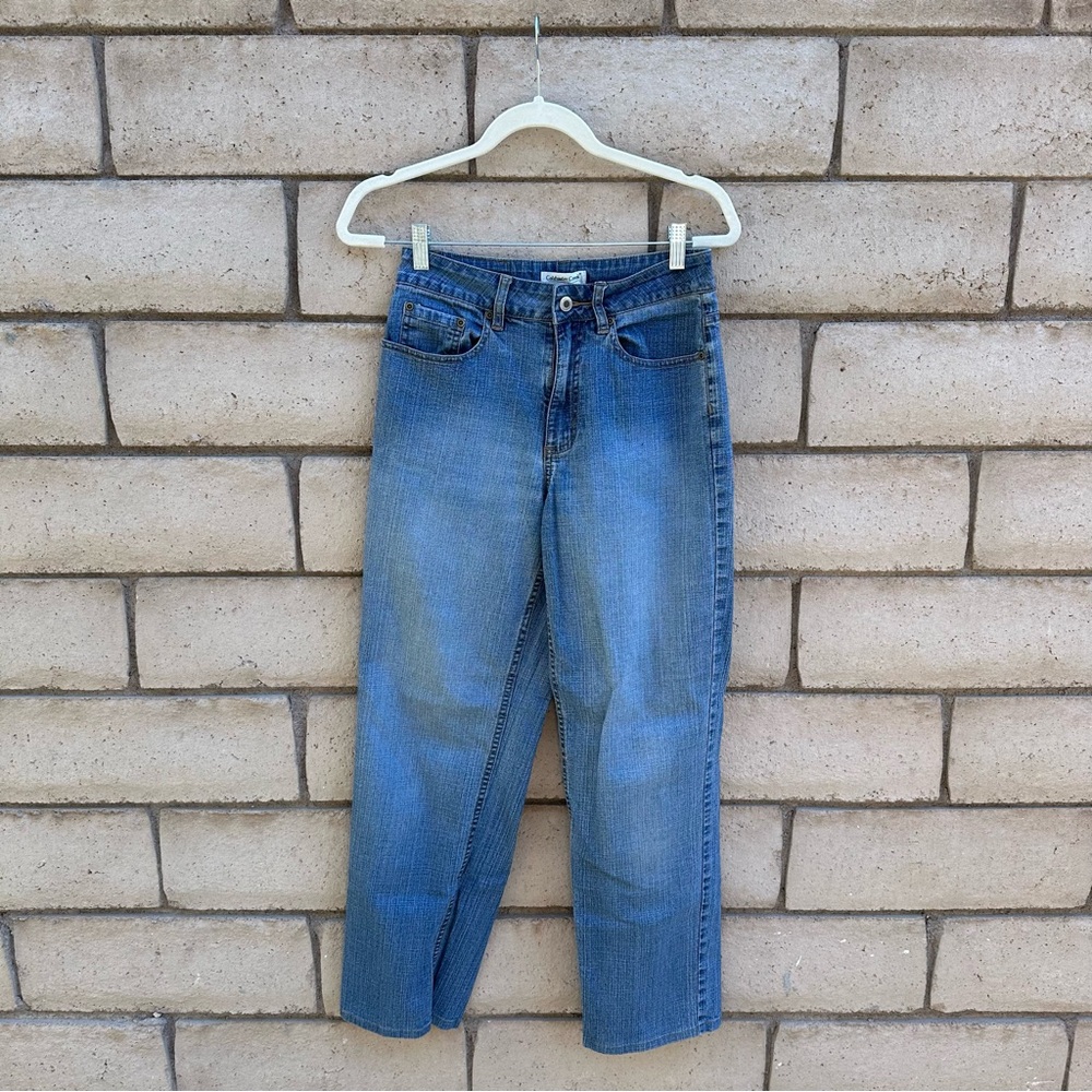 Coldwater Creek Straight Leg Blue Jeans